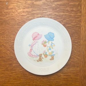 American Greetings Fourth Annual Holly Hobbie CollectorPlate LimitedEdition 1982